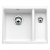 Zlewozmywak Blanco SUBLINE 350/150-U ceramiczny z korkiem automatycznym biały 514525